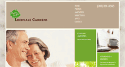 Desktop Screenshot of lindvalegardens.com